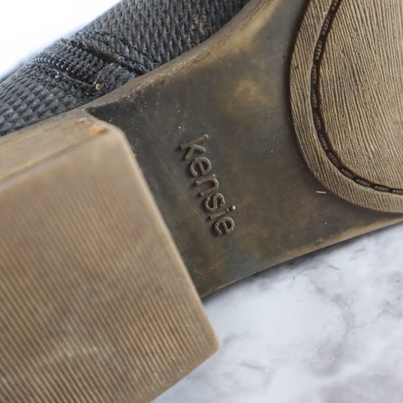 Kensie Women's Gerona KS193001 Side Zip Dark Grey Ankle Bootie Women's 9M - Picture 5 of 9